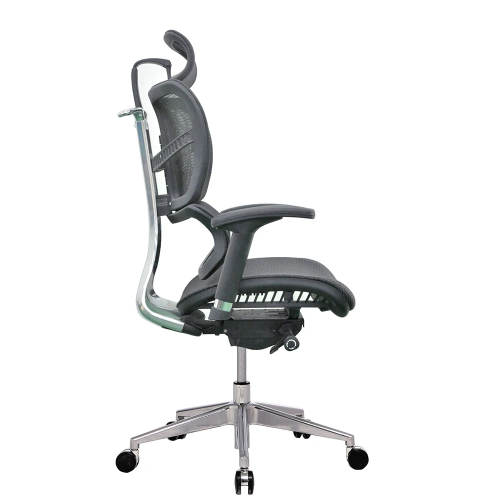 Современная офисная мебель черное эргономичное офисное Сетчатое кресло руководителя с высокой спинкой