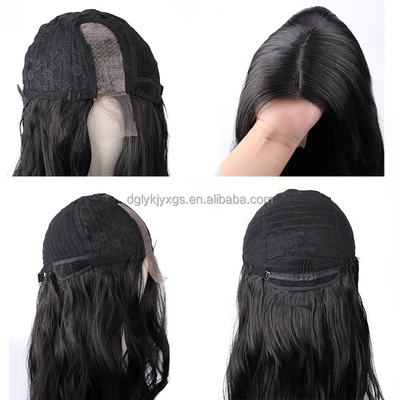 Hot Sale Chemical Fiber Small Front Lace Mix 3 colors Body Wavy Synthetic Hair Wigs for Women Cosplay Wig
