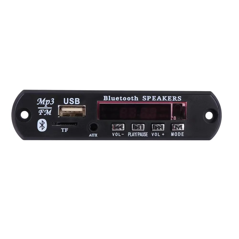 Плата декодирования MP3 модуль Bluetooth с усилителем мощности 2x40 Вт аудио декодер USB кардридер цветной экран