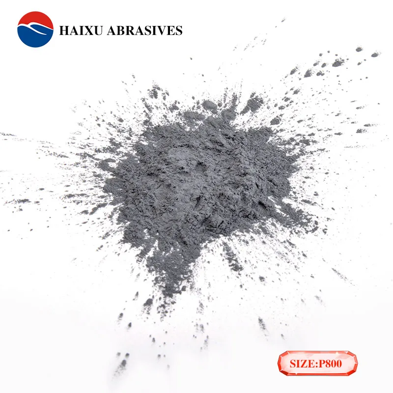 Black Silicon Carbide F400 F500 F600 F800 mesh Carborundum powder