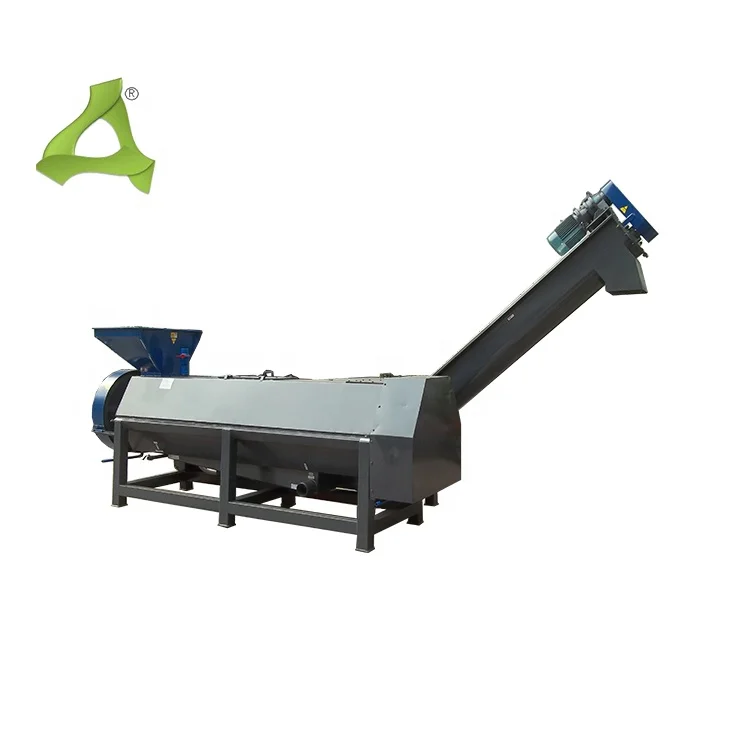 High Speed Plastic Friction Washer For Recycle Washing Line