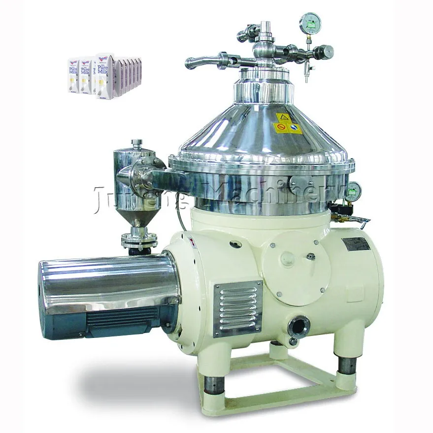 disc bowl milk cream 3 phase separator machine