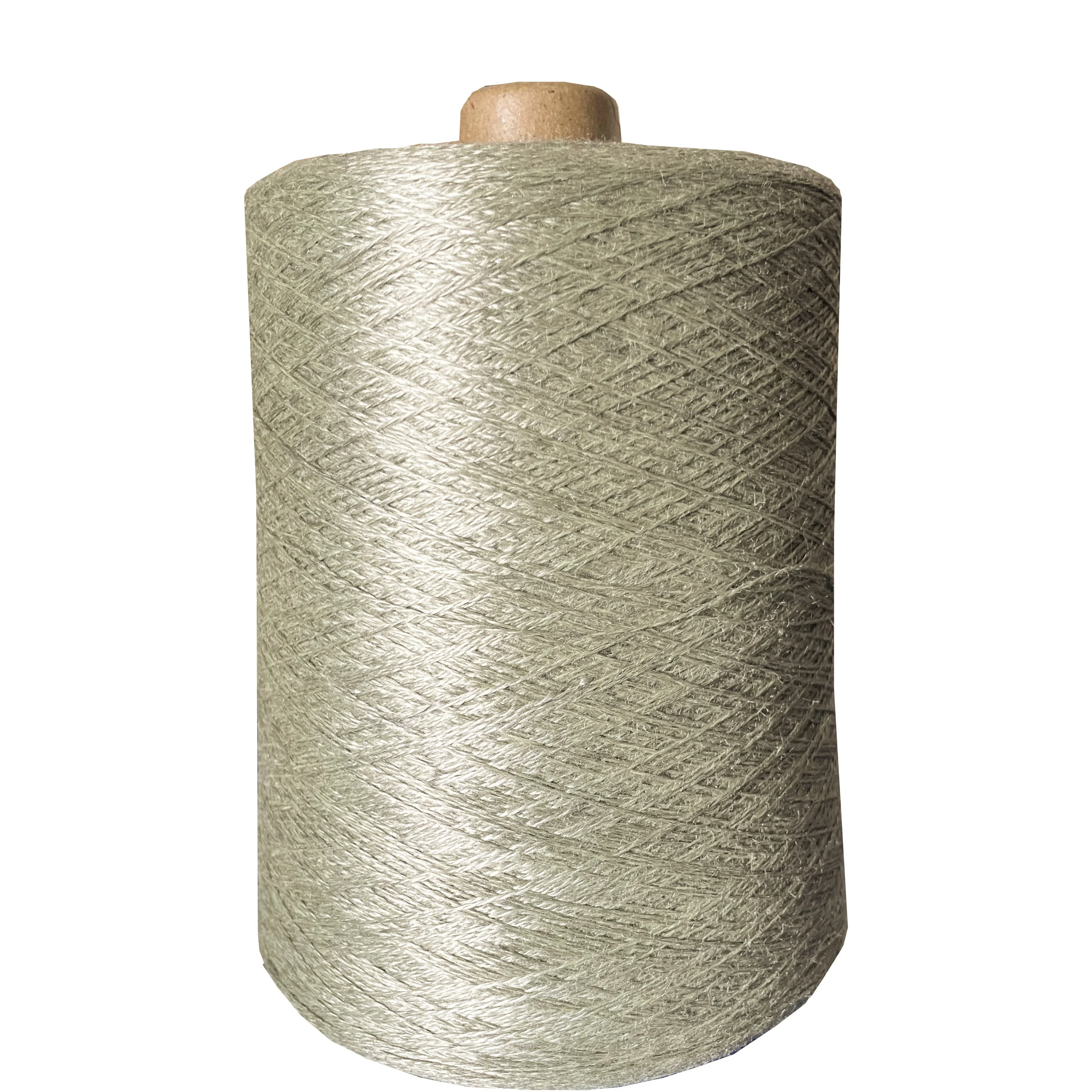 Flame retardant para aramid and metal blended  conductive yarn