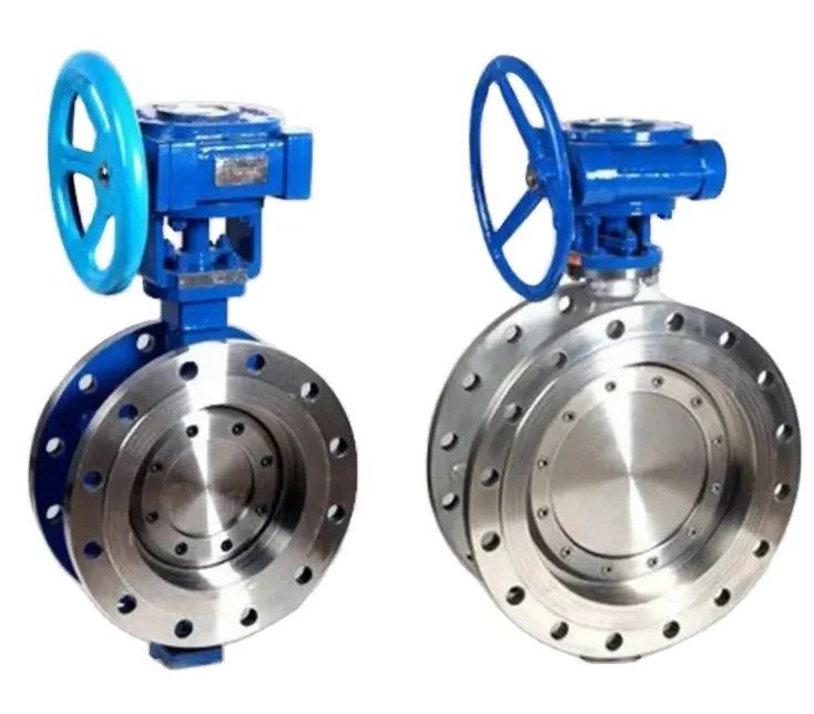 30years factory manufacture butterfly valve stainless steel soft sealing double eccentric flange butterfly valve