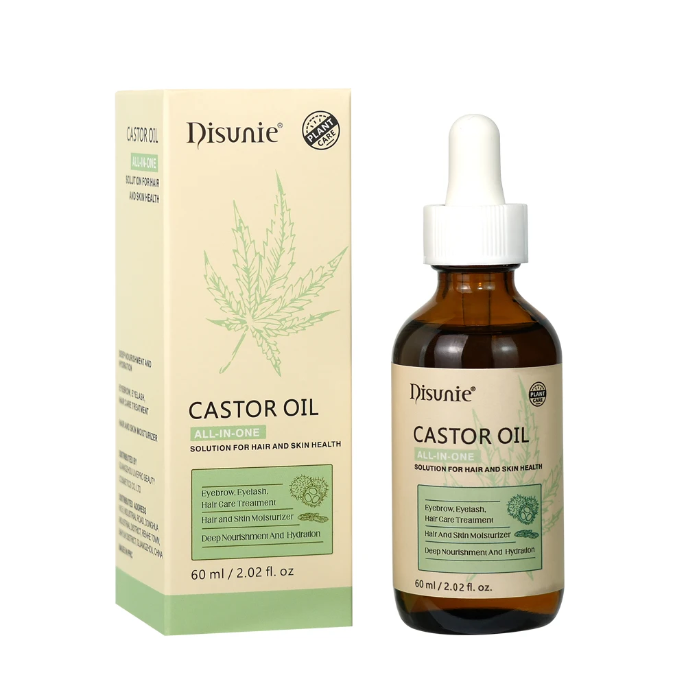 Private Label Pure Castor Oil Cold Pressed Organic Manufacturer Wholesale Black Castor Oil For Hair