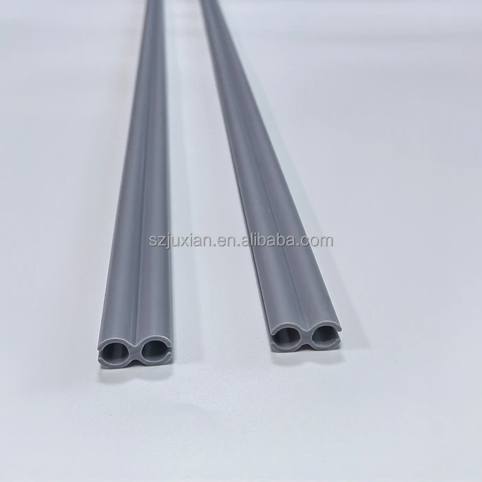 Plastic Track Rail for 8mm Double Flap Keder Awning Tent Shutter Blinds Shade Banner