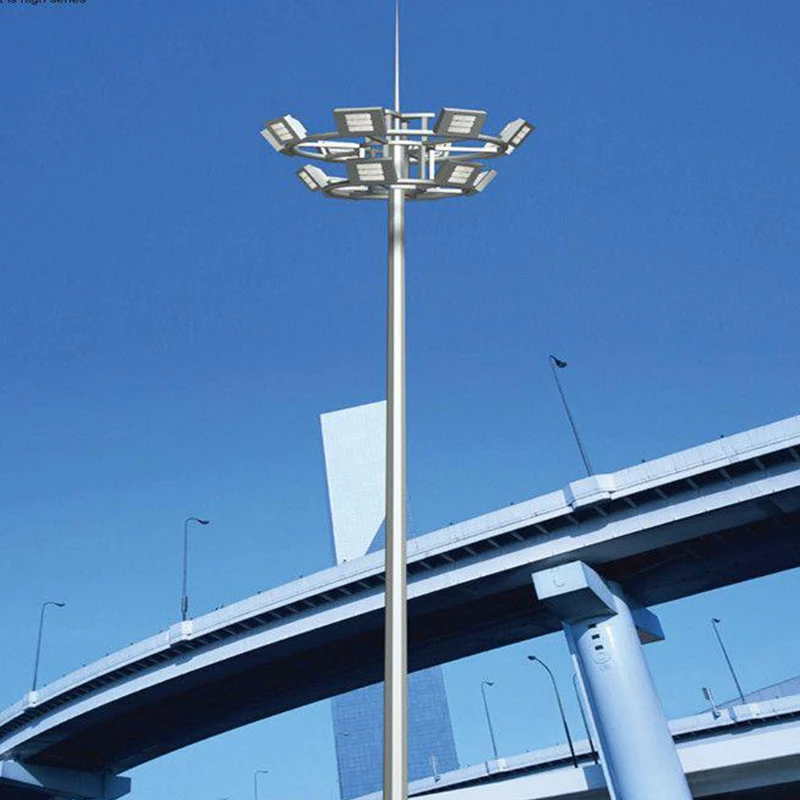 XINTONG Solar street lighting poles high light steel lamp post with customized service
