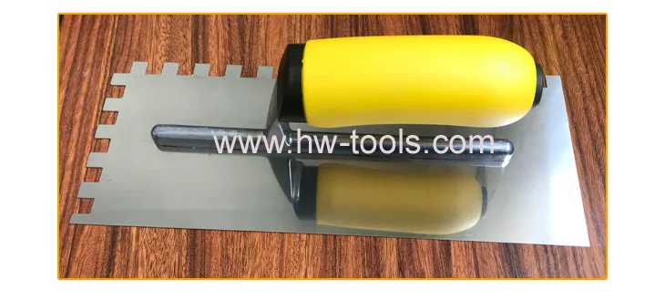 Plastering trowel with mirror polished stainless steel blade TROWEL