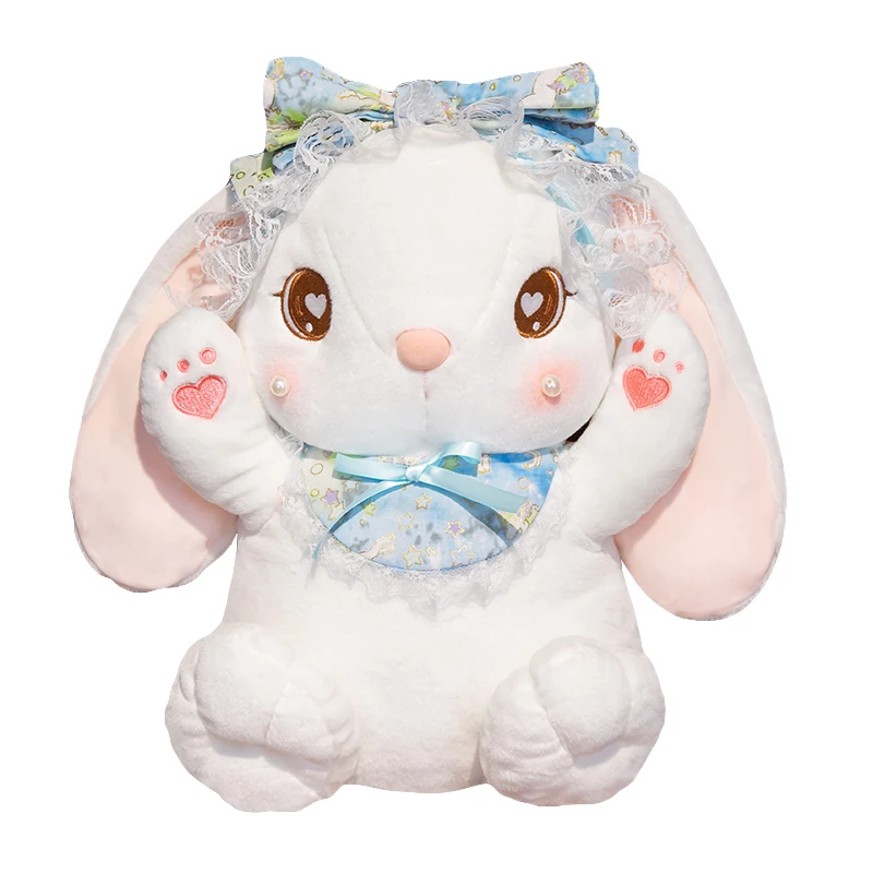 Amazon Hot Sale lolita Soft Plush Toys Colorful Small bunny Stuffed&Plush Animal easter bunny Toys
