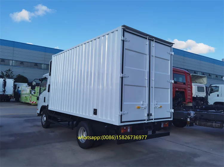 lSUZU Japan 4m 5m transport truck small Japan 6ton 5ton cargo van truck