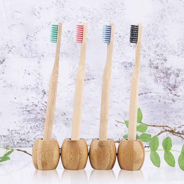 CE Approved Eco Friendly Biodegradable Disposable Customized Packing and Logo OEM Soft Charcoal Bristle Hotel Bamboo Toothbrush
