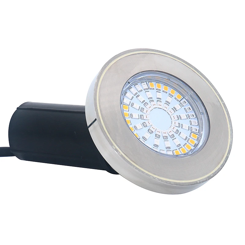 9W 18W 36W RGBW RGB Full Color Wireless Remote Control Decorative Outdoor Fountain Underground Buried LED Swimming Pool Light