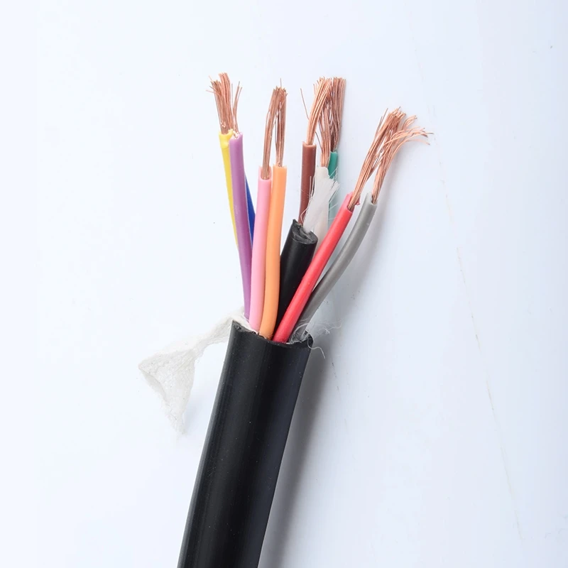 Trvvp Drag Chain System Cable Pvc Flexible Wire Resistance To Bending Corrosion Resistant Shielded Cable