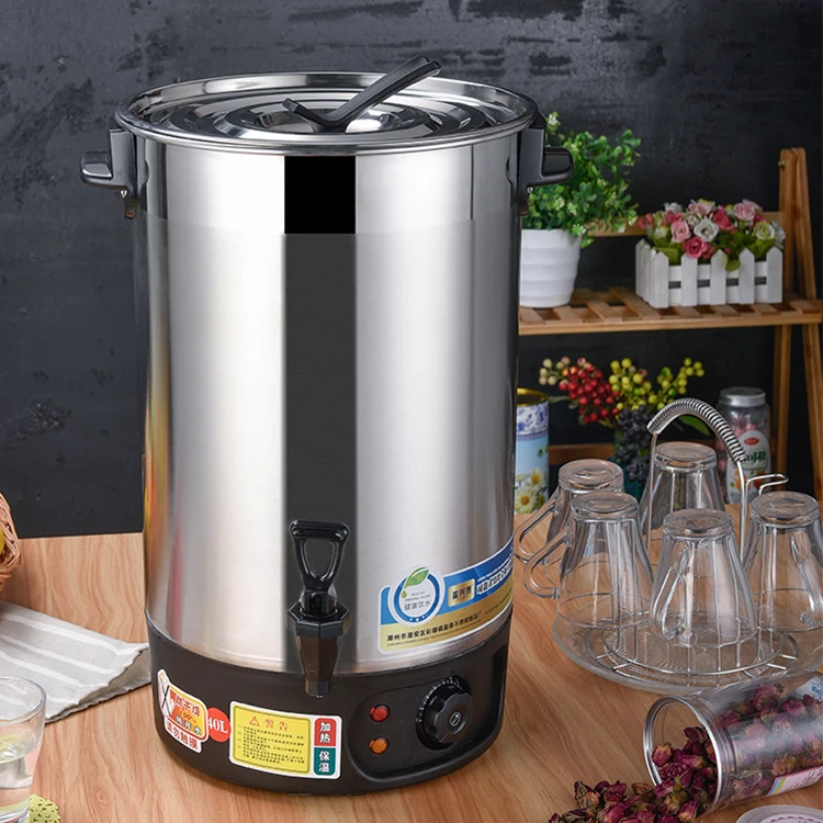 Wholesale Single wall 23L cheap price electric drinking hot water coffee milk boiler urn for hotel
