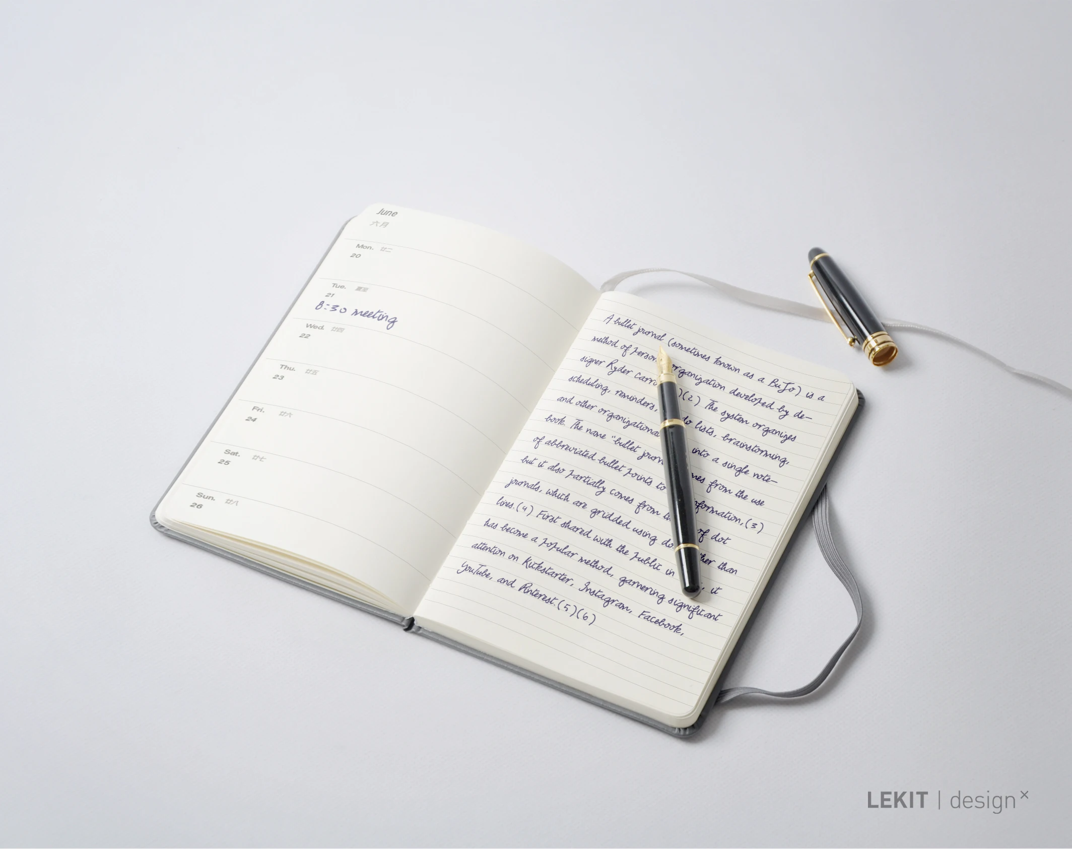 Manufacture Customizable FSC-Certified Paper Notebook PU Leather Deboss Golden Logo Diaries Journals Notebooks 2023 Planners