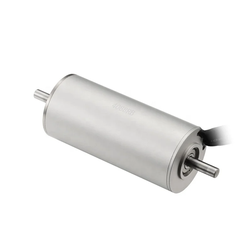 40Mm Dc Brushless Motor 36V For Micro Pumps 32Mm 6000Rpm Coreless Permanent Magnet Brushless Motor