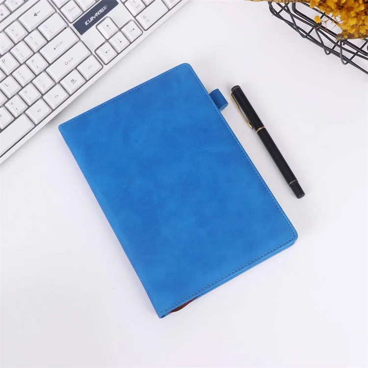 Soft pu leather lined journal notebook factory cheap bulk custom notebook printing