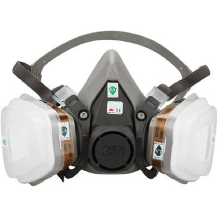 Reusable mask 3m6200 series chemical gas mask silicone mask