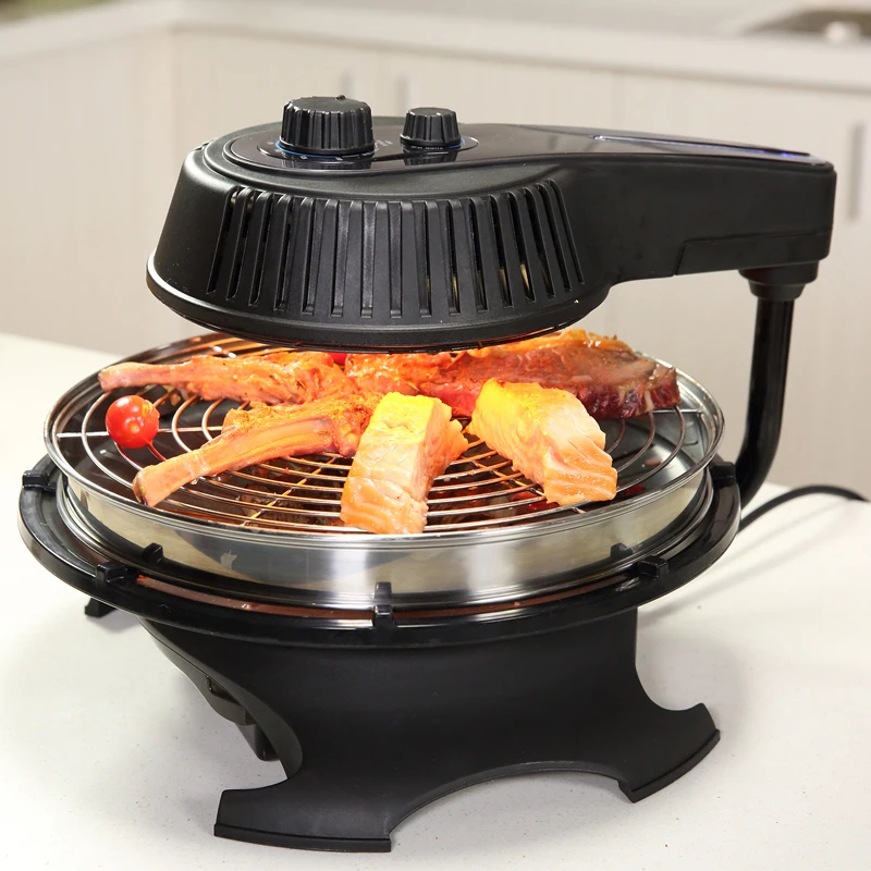 Top Heater Double Contact Korean Barbecue Japan Japanese Teppanyaki Wide Stainless Steel Flat Top Griddle Grill