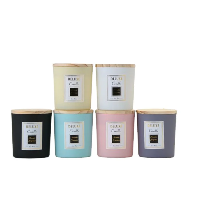 Luxury Home Decoration Accessories Glass Candle Jar