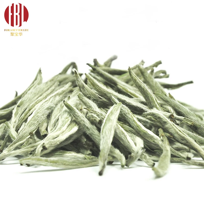 Organic Nonpareil Fuding High Mountain Silver Needle White Tea-Bai Hao Yin Zhen Top Quality 100% Pure White Tea