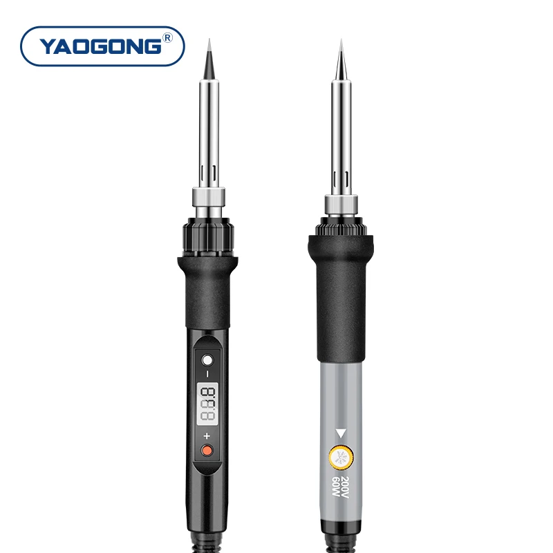 YAOGONG 936H Soldering Iron 80W 110v 220v Constant Temperature Adjustable Internal Heat Solder Iron for Mobile Phone Repair Mac