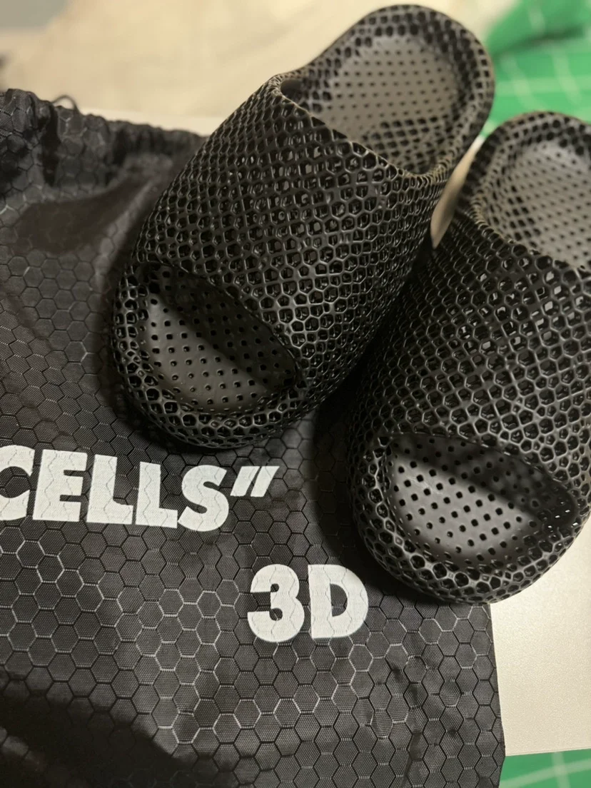 2024 New Technology Print Thick Sole Slide Girl Slippers Beach Outdoor Non Slip boy  3D Printed Kids Sandals