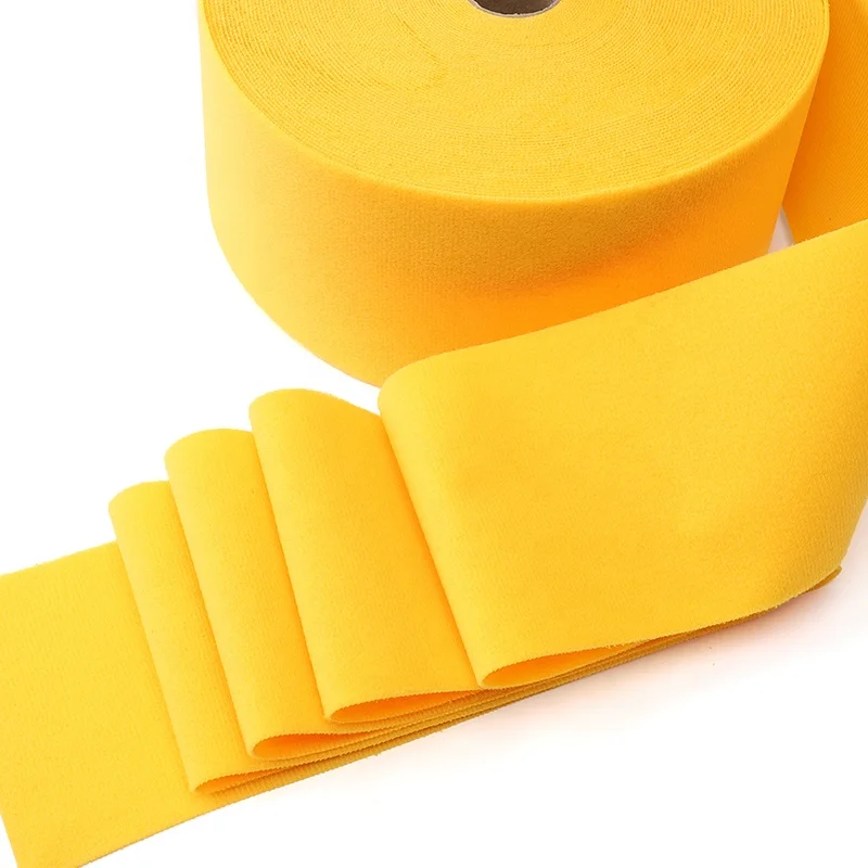 Hook And Loop Fabric Durable Soft Brushed Fabric Loop baby clothes saw on adhesive hook loop tape strap