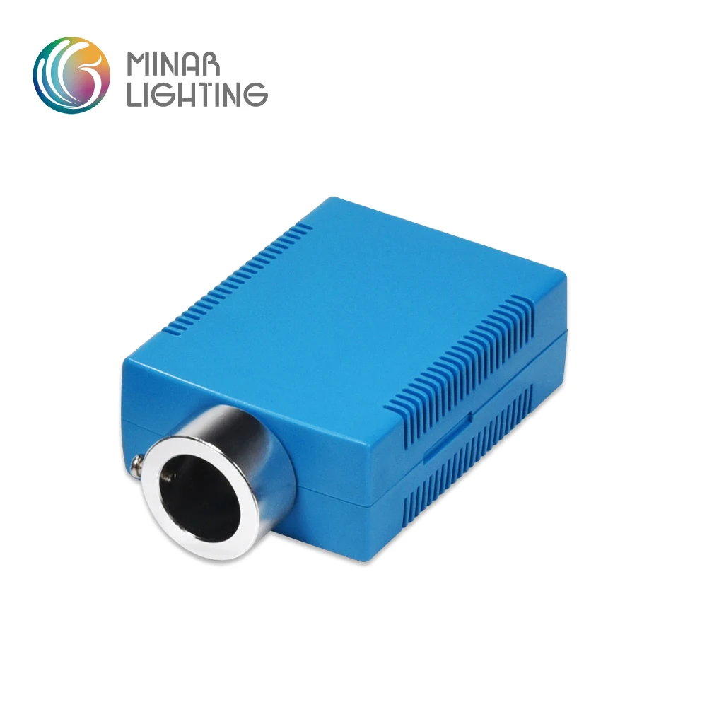 Wholesale cheap single color 3W LED fibre optic light engine for decoration light