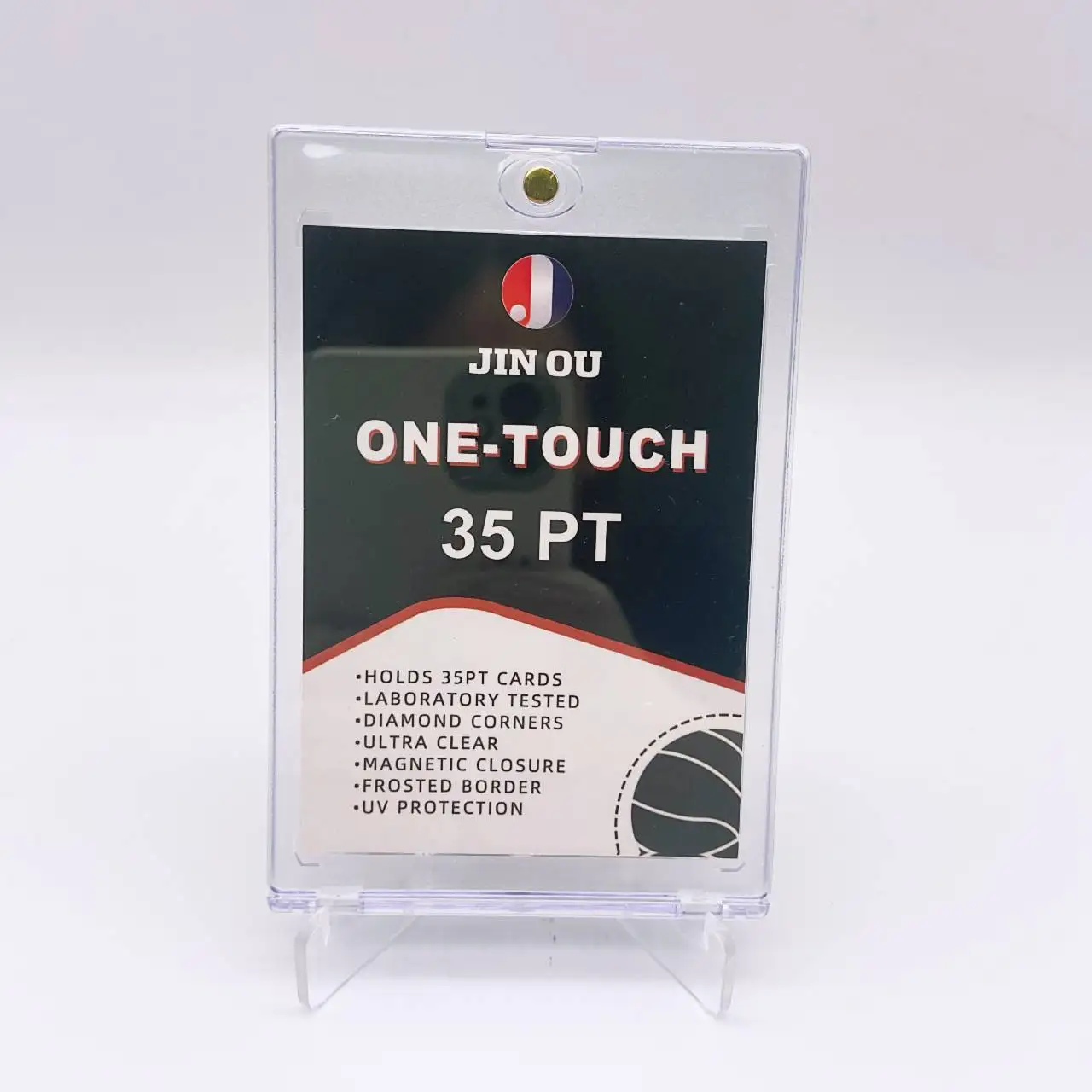 35pt Trading magnetic Card Magnetic case JO-OTCT-1 100% UV protective one touch  card holder