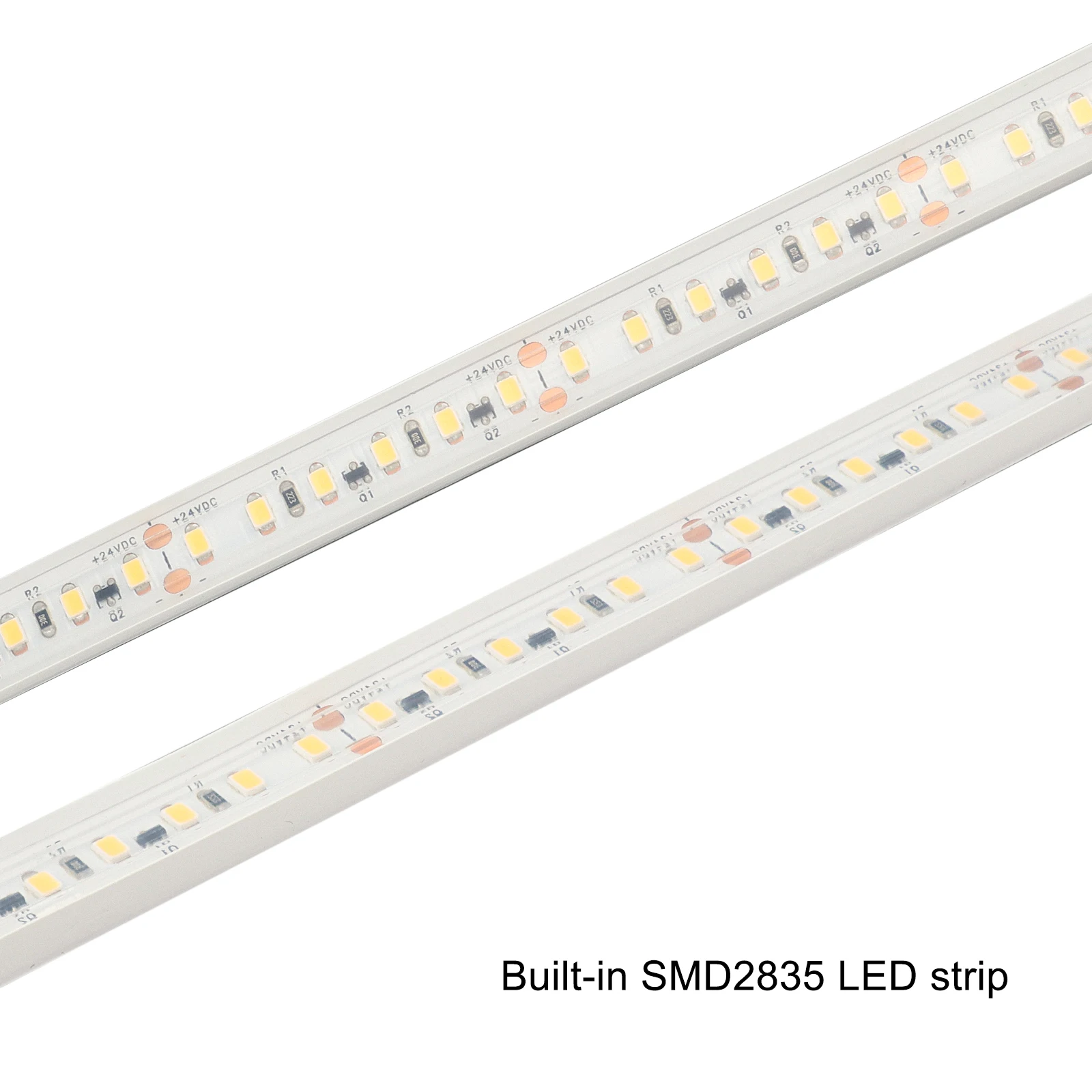 Waterproof Silicone Buliti-in SMD 2835 LED Strip With PET and Copper Tape LED Strip Light Flexible Neon light Landscape lights