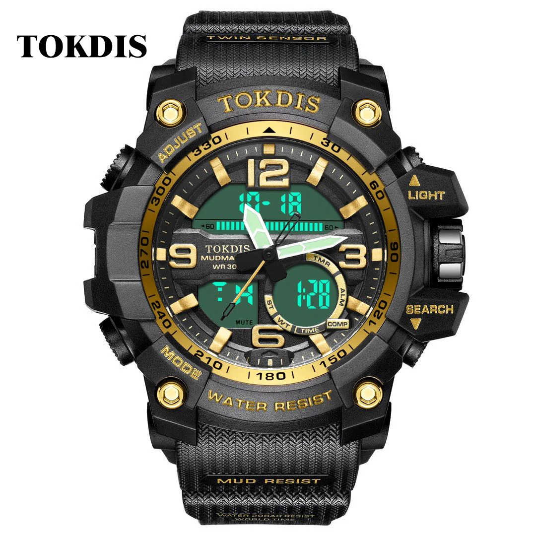 
Multi function calendar countdown week waterproof sports electronic watch 