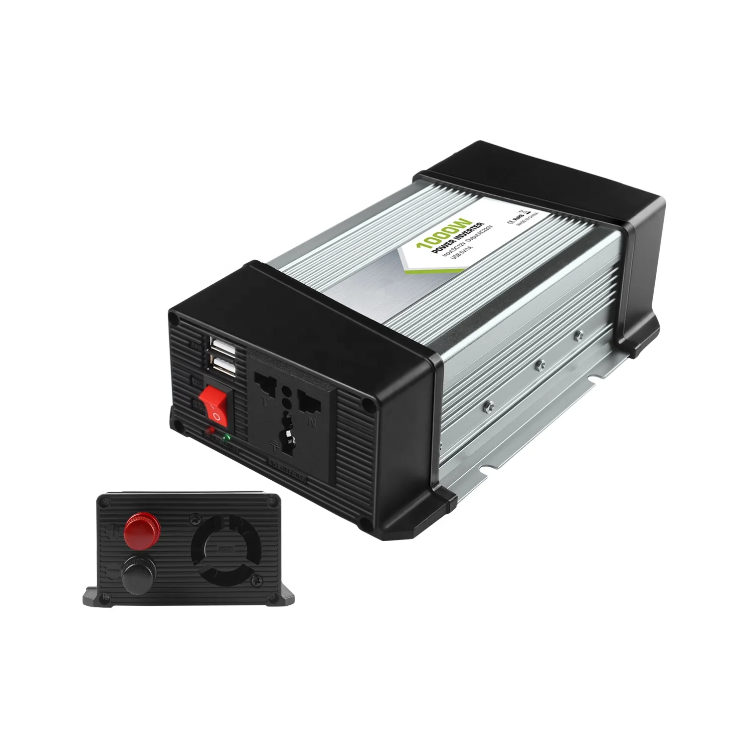 High Quality DC to AC Corrected Sine Wave 1000w 12v to 220v 1000 watt dc ac power inverter factory power inverter solutions