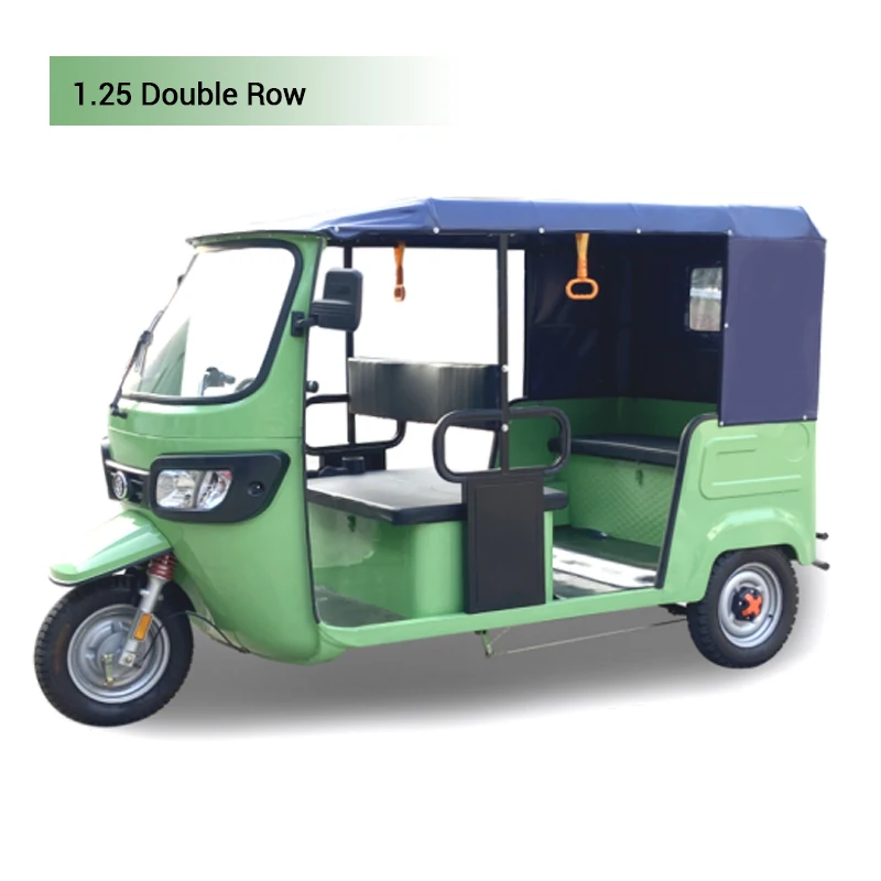 Auto Rickshaw Market For Sale/Adult Electric Auto Rickshaw Tuk Tuk China 60V Closed Front & Rear Disc Brake