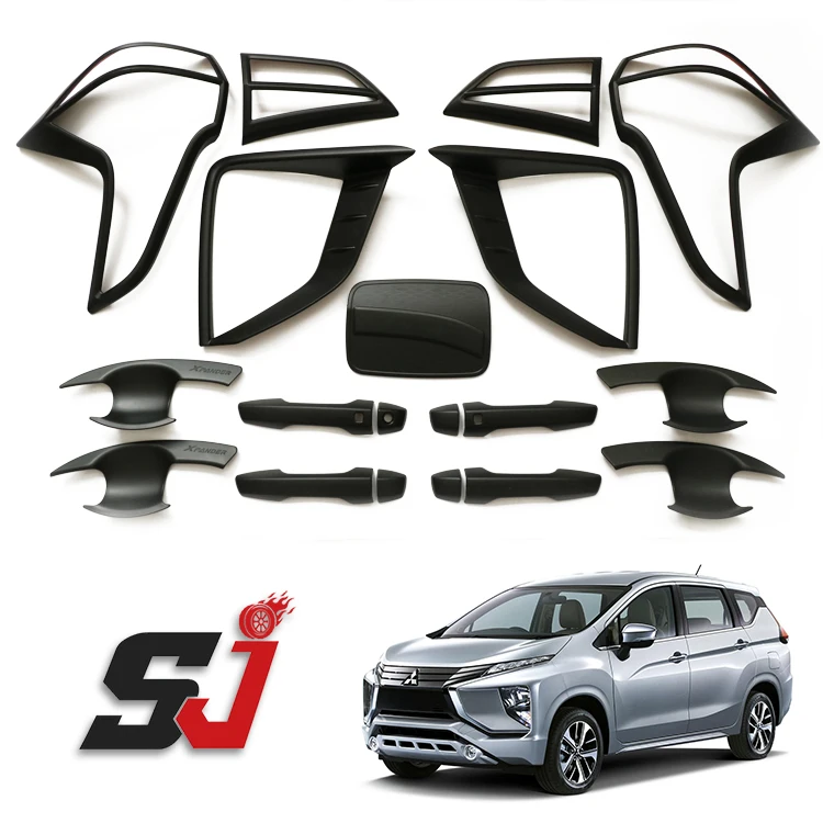High Quality Car Exterior Accessories Garnish Sets Combo Sets Chrome Kits body kit for Mitsubishi Xpander