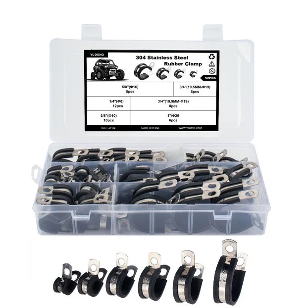 Cross-border Special Supply 364 Pcs M2 To M8 Box Of Black Nylon Washer Combination Kit,Flat Gasket Assortment Kit