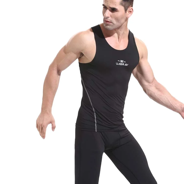 Gym Leggings High Elasticity Men Joggers Custom Design Compression Tights Yoga Wear