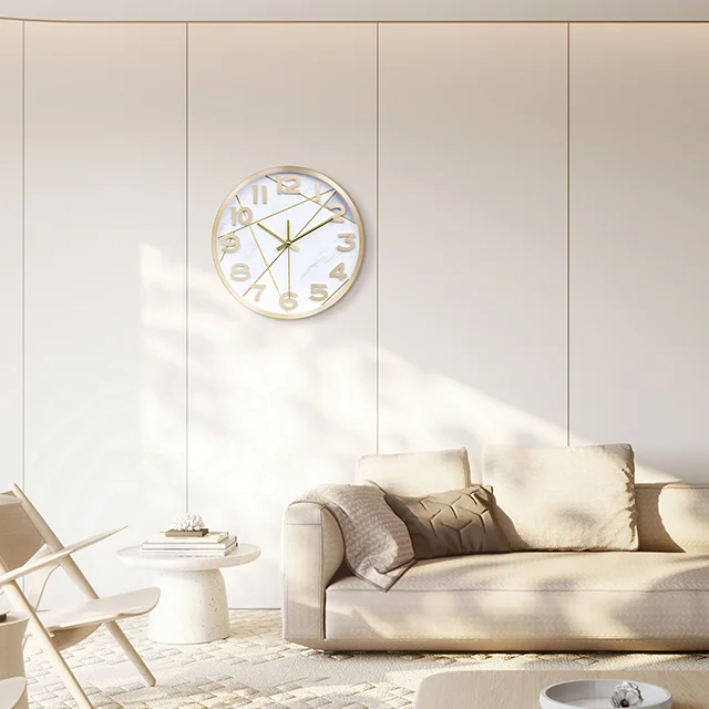 Simple Round 8inch 10inch 11inch 12inch 14inch Digital Wall Clock