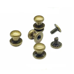High quality screw metal studs rivets for shoes bags