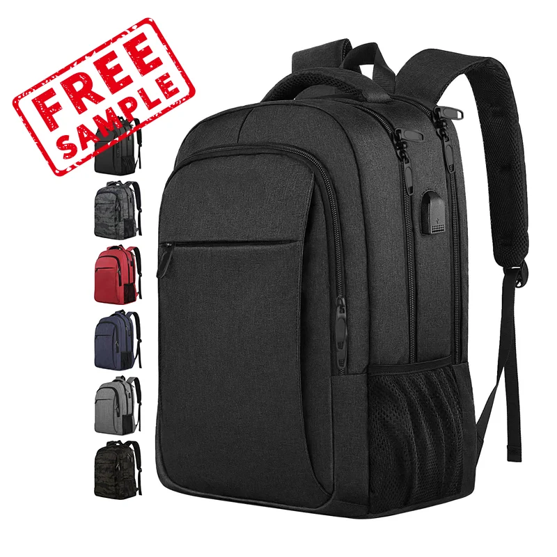 Free Sample Trolly Backpack Bag Computer Locking Computer Backpack 17 Leather Sleeve Case Laptop Bag With Stand And Mouse