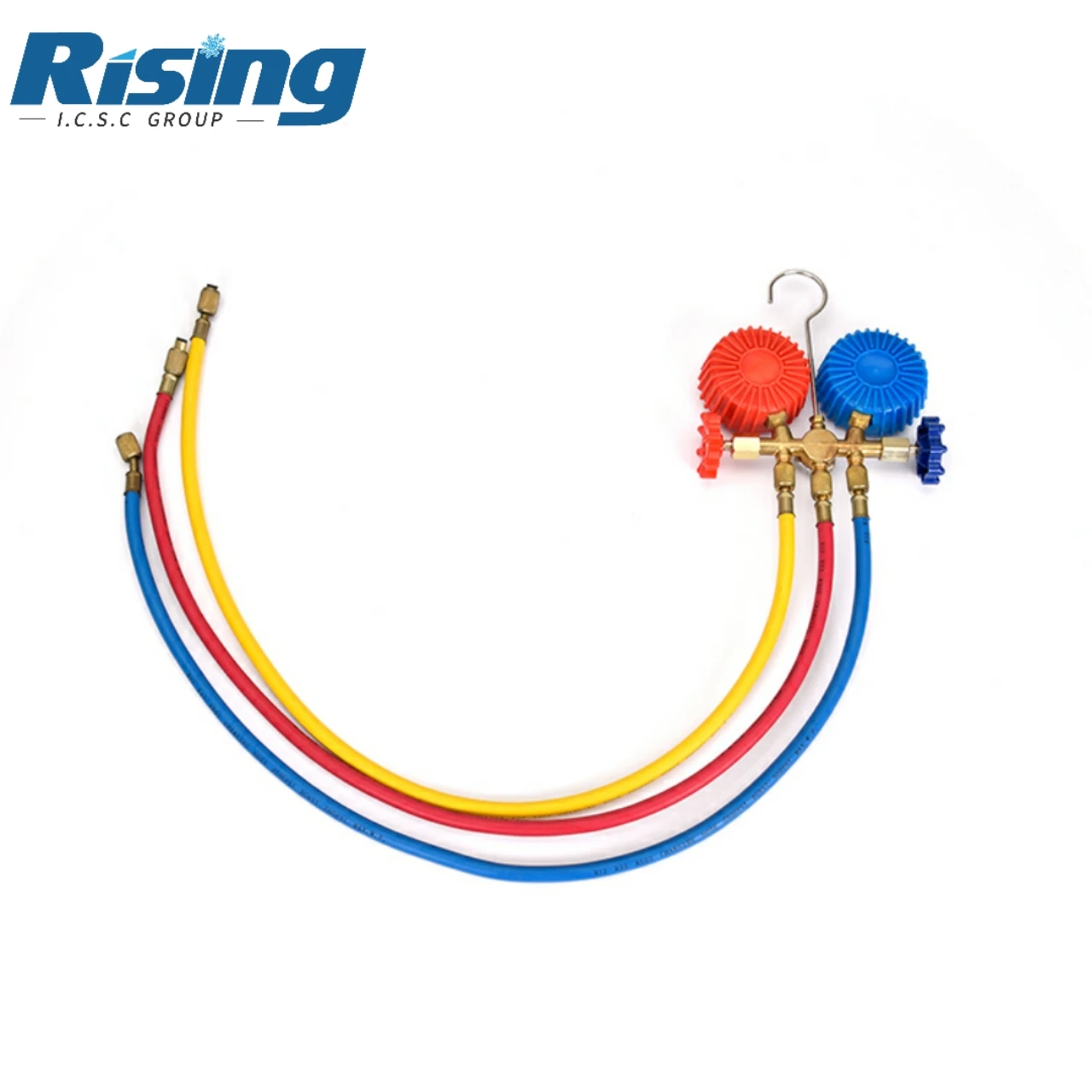 2023 Best Price Customized refrigeration tool parts air conditioning appliances brass manifold sets manifold pressure gauge