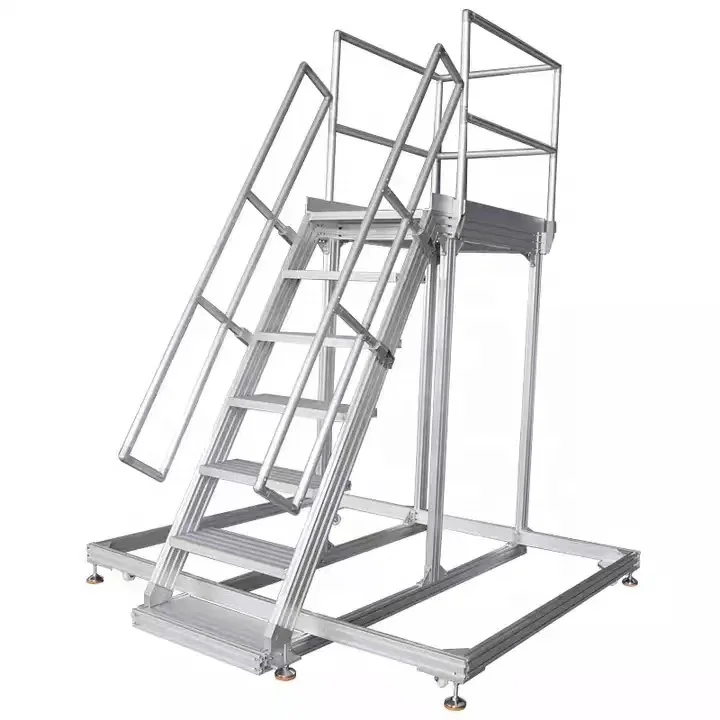 Design aluminum profile frame ladder Step