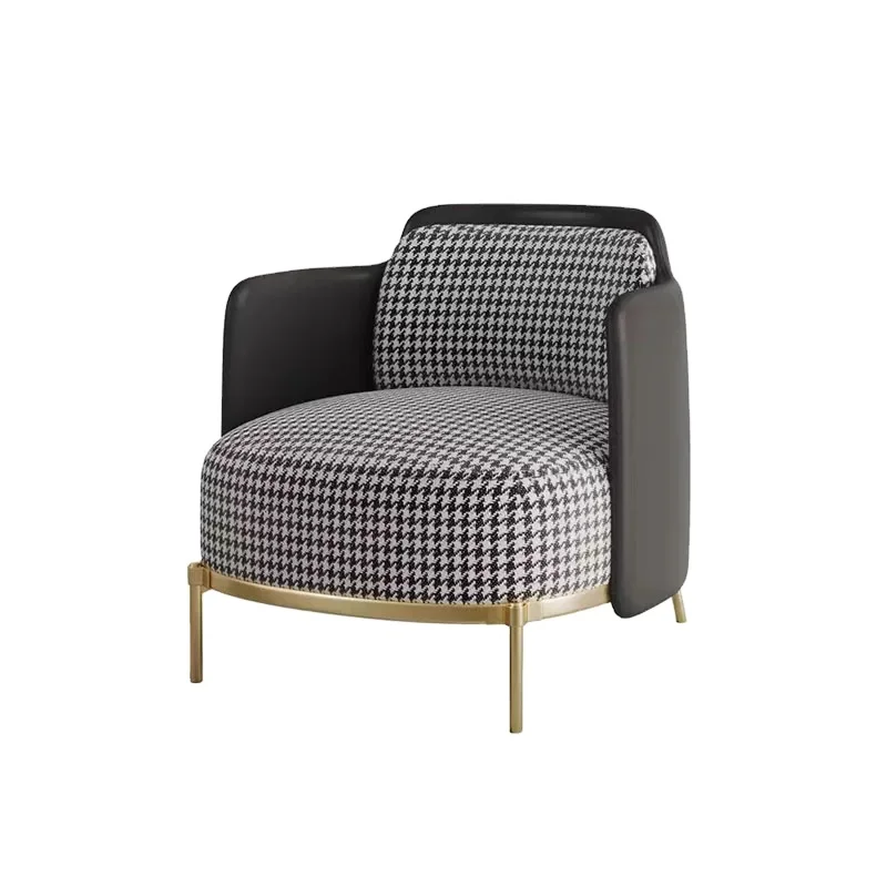 Modern simple living room furniture Cafe Hotel reception single sofa home lounge chair