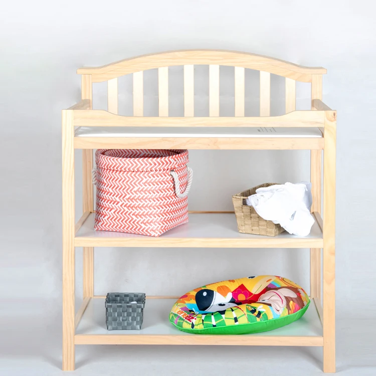 
Modern Baby Furniture Wooden Baby Diaper Changing Table Baby Diaper Nursing Bed Wood Changing Table 