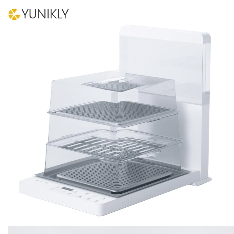 large capacity 3 layers Digital food steamer steamer big capacity 18.8L multifunctional food steamer