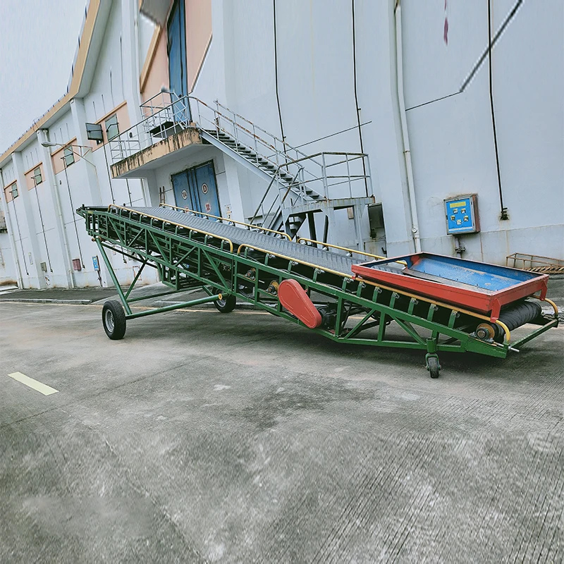 gravel belt mining equipment conveyors and hopper telescopic conveyor used rubber conveyor belt
