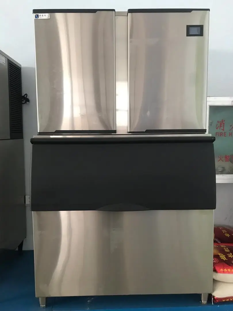 Full-Automatic ice cubes maker machine 900kg solar ice maker use for home