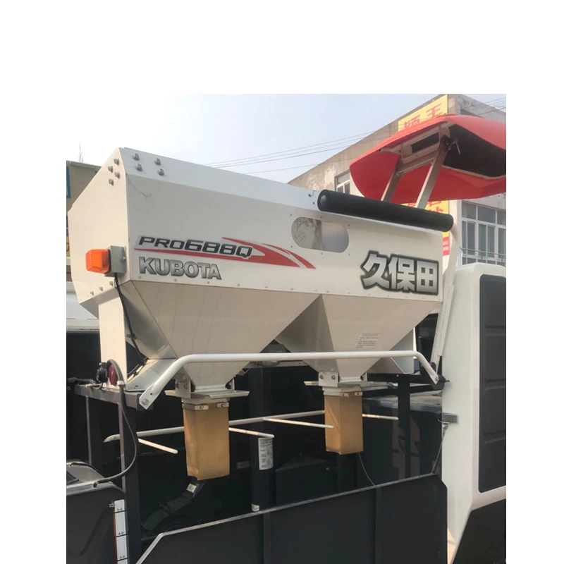 
Famous brand PLC Kubota 758Q reaper harvester for rice 