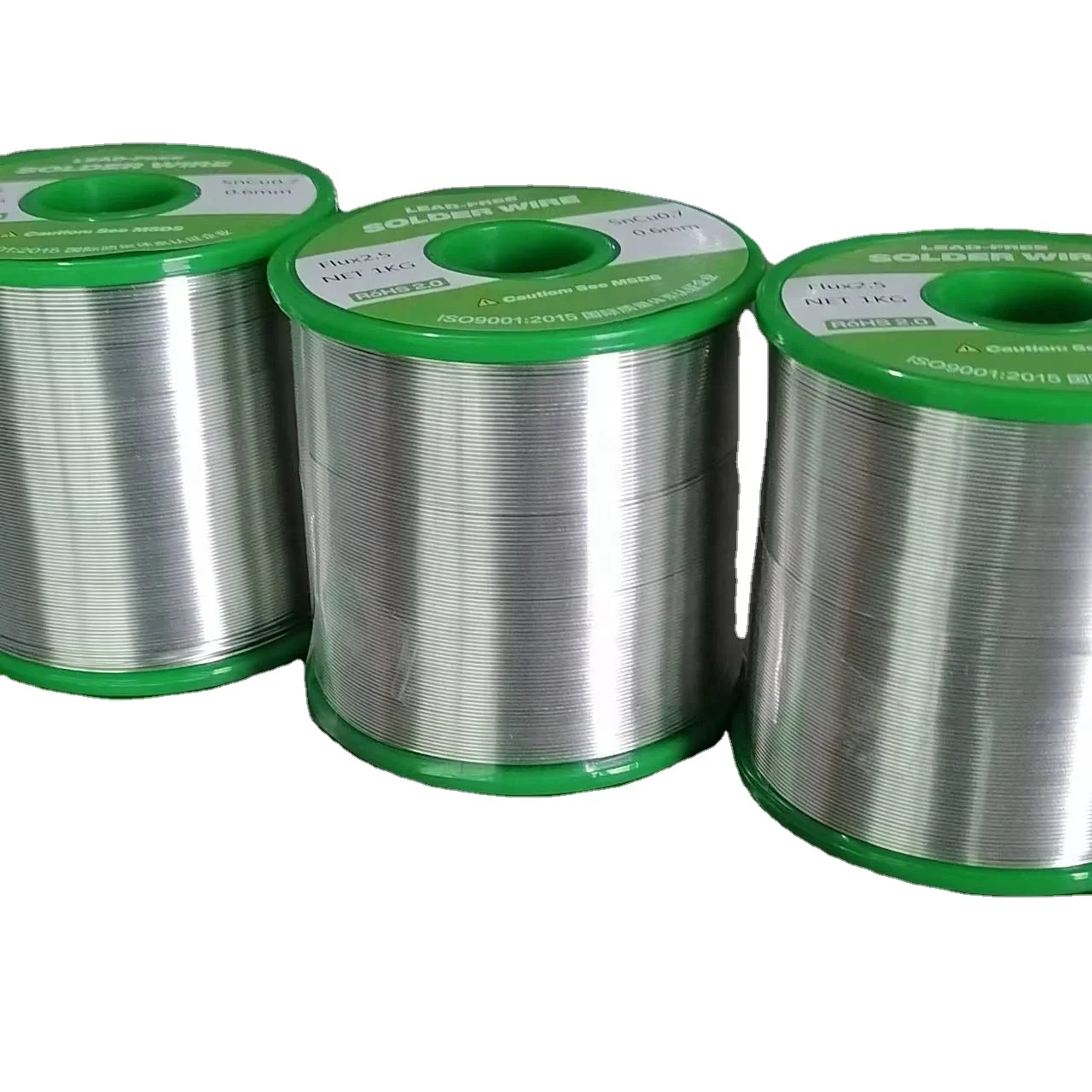 PCB Selective Wave Soldering Sn99.3/Cu0.7 SOLID Solder Wire No Rosin Tin Solder Wire 0.8mm Lead Free Tin Wire