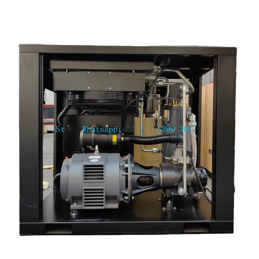 China supplier oil Lubricated screw 15kw air compressor PLC control panel for sale 20hp